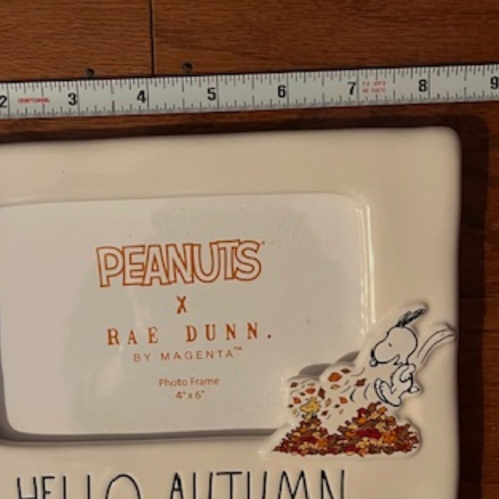 Rae Dunn Peanuts/Snoopy Fall Frame - Picture 6 of 7